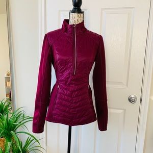 Champion women fleece pullover jacket Sz M